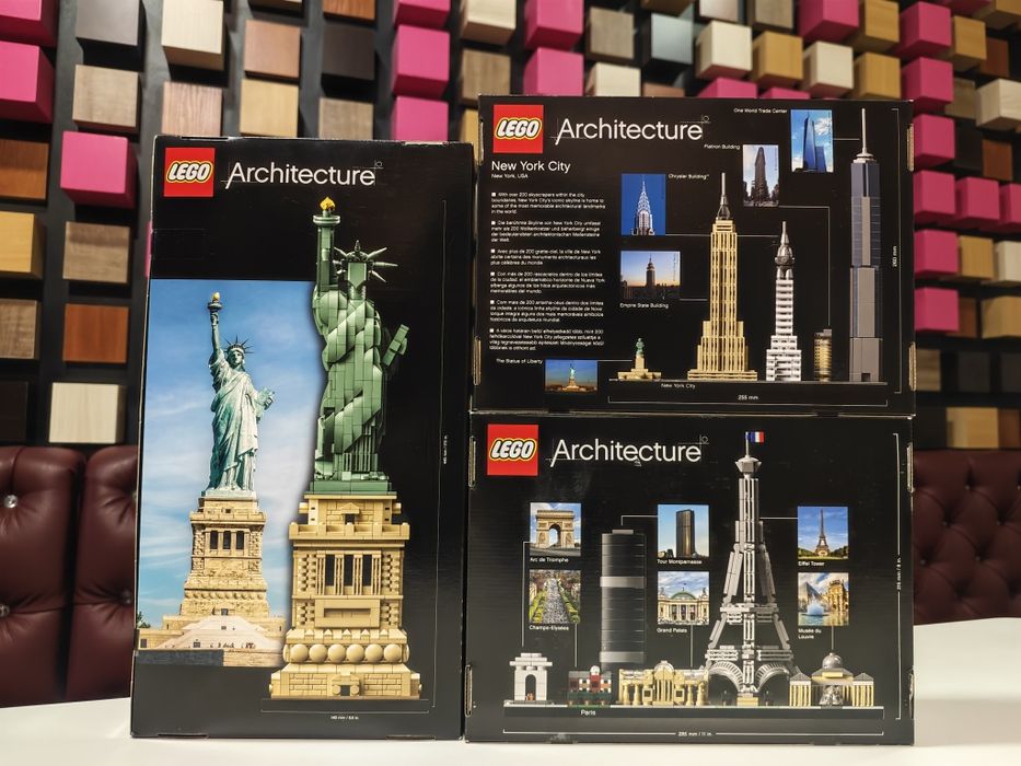 Конструктор LEGO Architecture 21034/21028/21044/21042