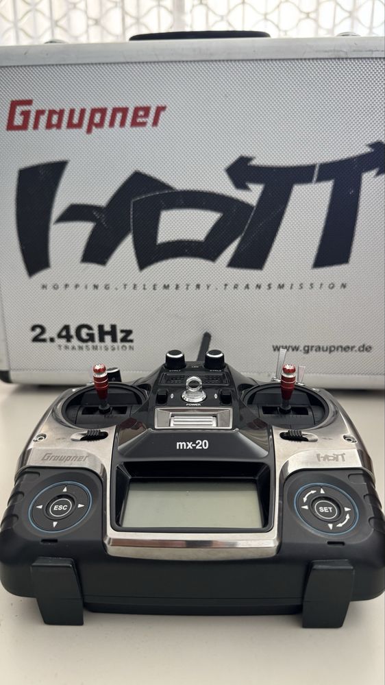 Radio comando RC graupner Mx20