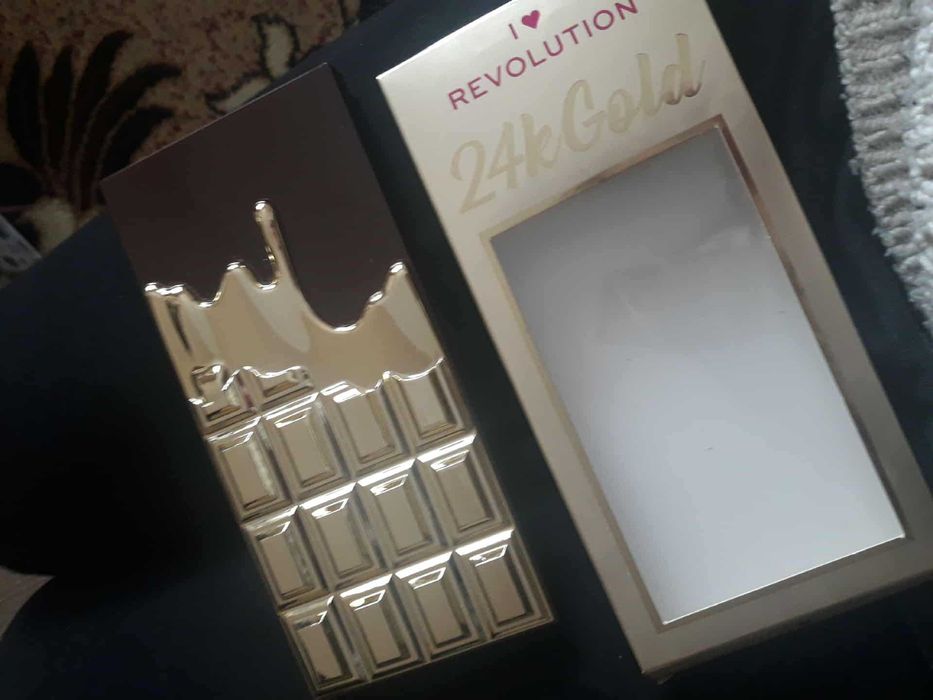 I heart revolution paleta do makijażu Chocolate 24k gold