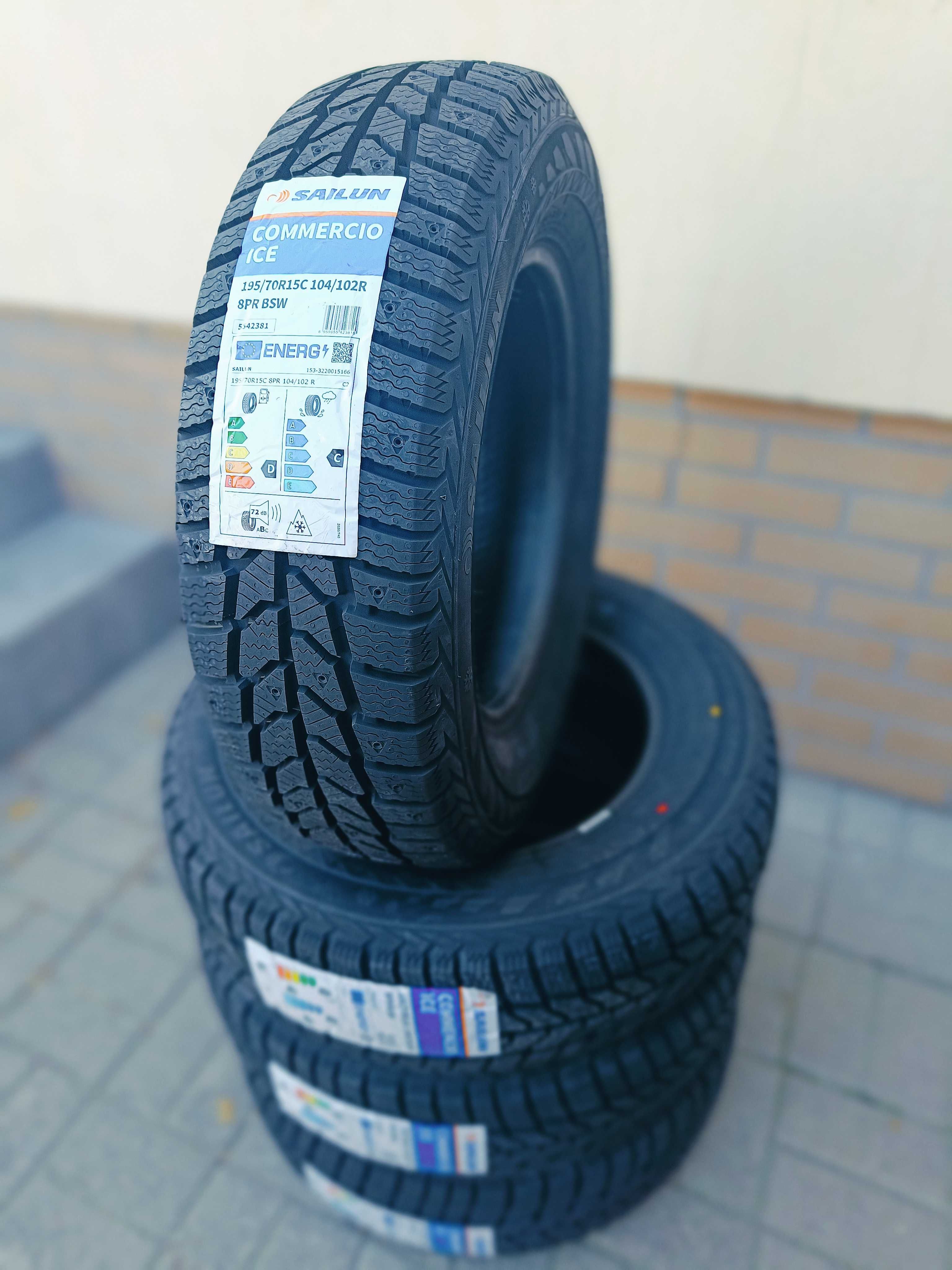 NOWA! Opona Zimowa 195/70R15C Sailun Commercio Ice MONTAŻ WYSYŁKA