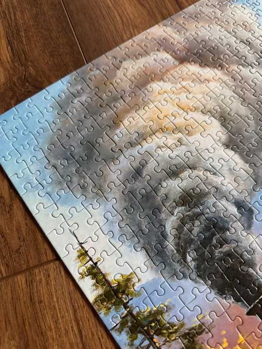 Puzzle Castorland 500 pociąg lokomotywa