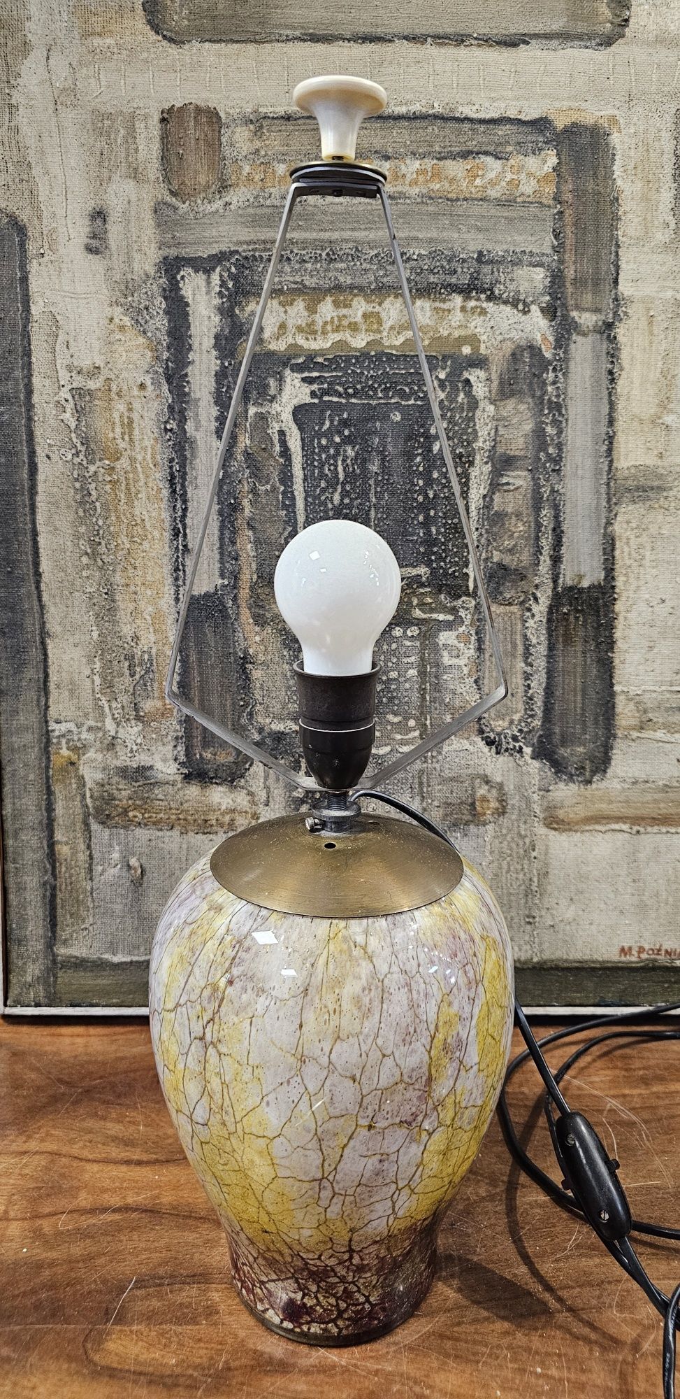 Szklana Lampa - WMF, lata 60-te