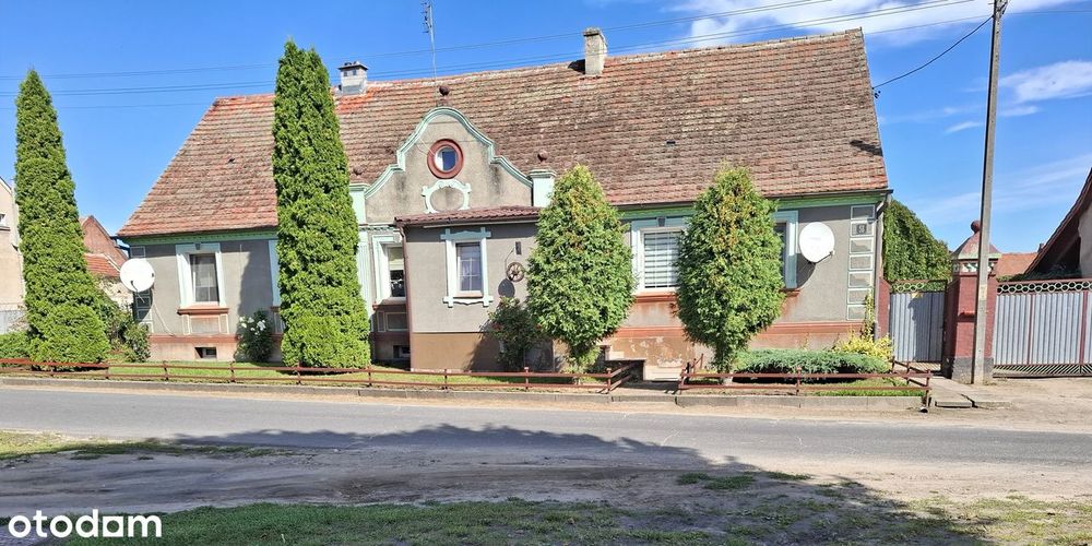 Przestronny dom dwulokalowy, lub dom wielopokoleniowy. Glińsk