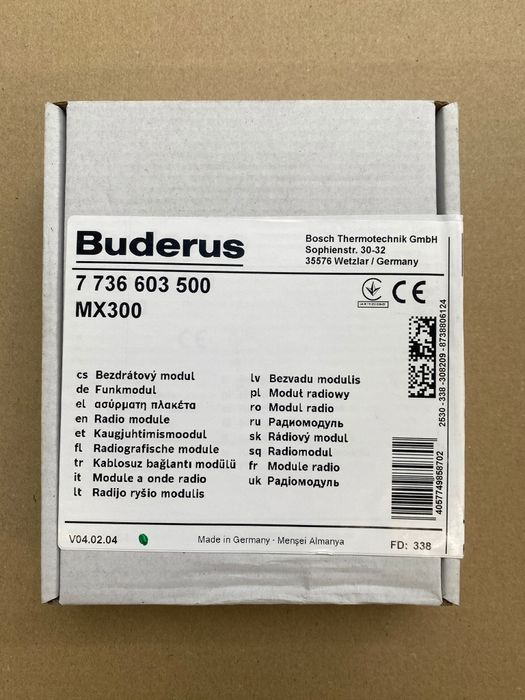 Buderus MX300 moduł internetowy