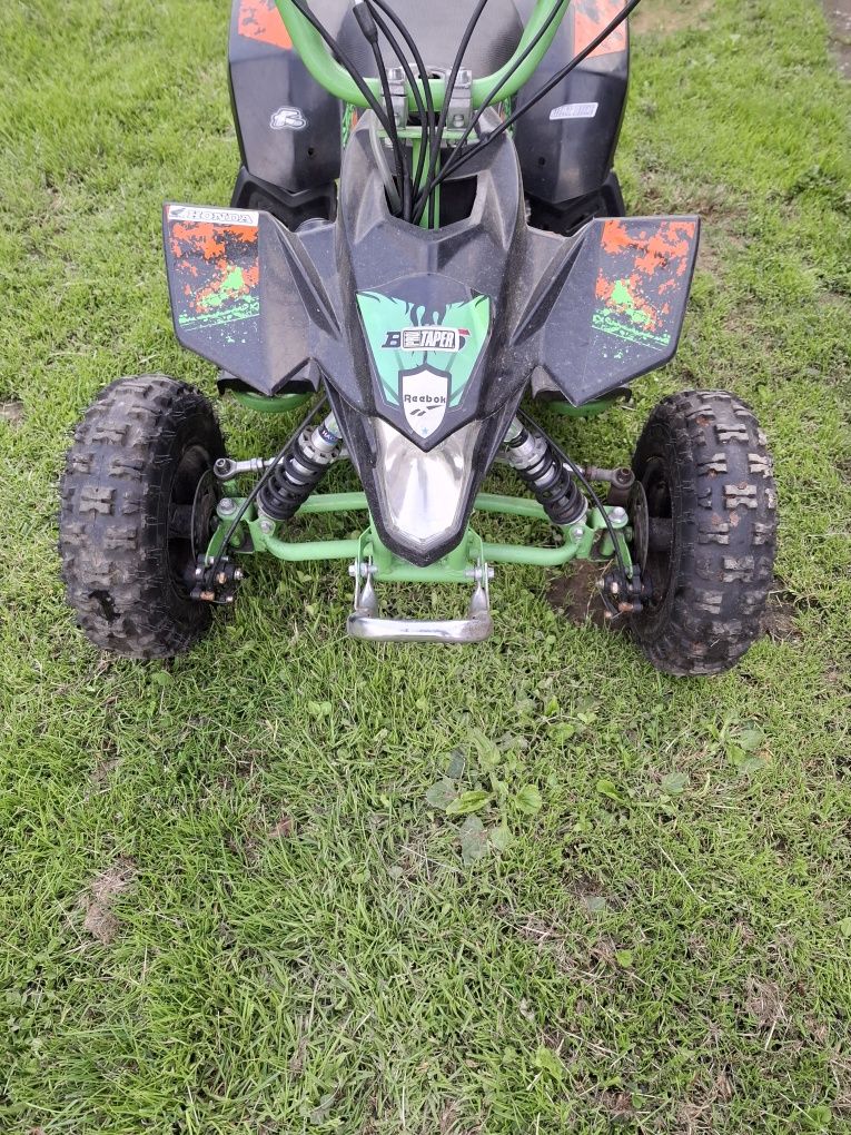Mini quad spalinowy 50cc dla dzieci uszkodzona cewka