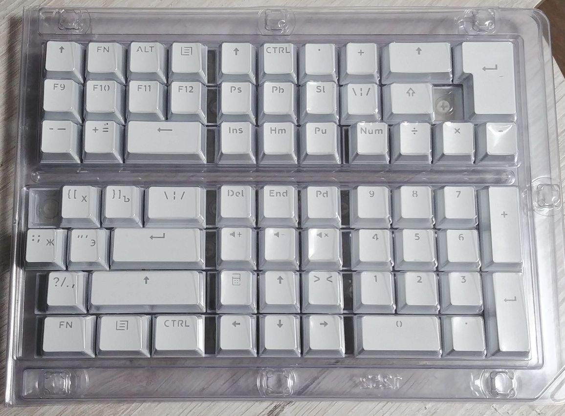 Keycap кейкапи з розкладкою кирилицею