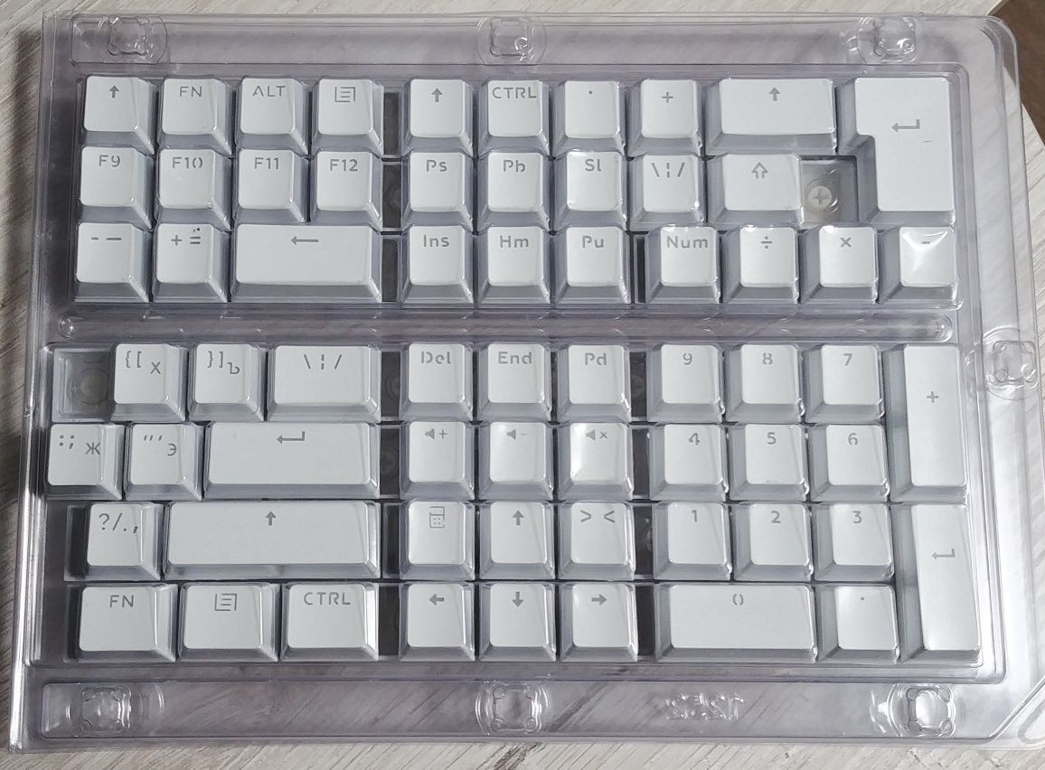 PBT keycap с раскладкой