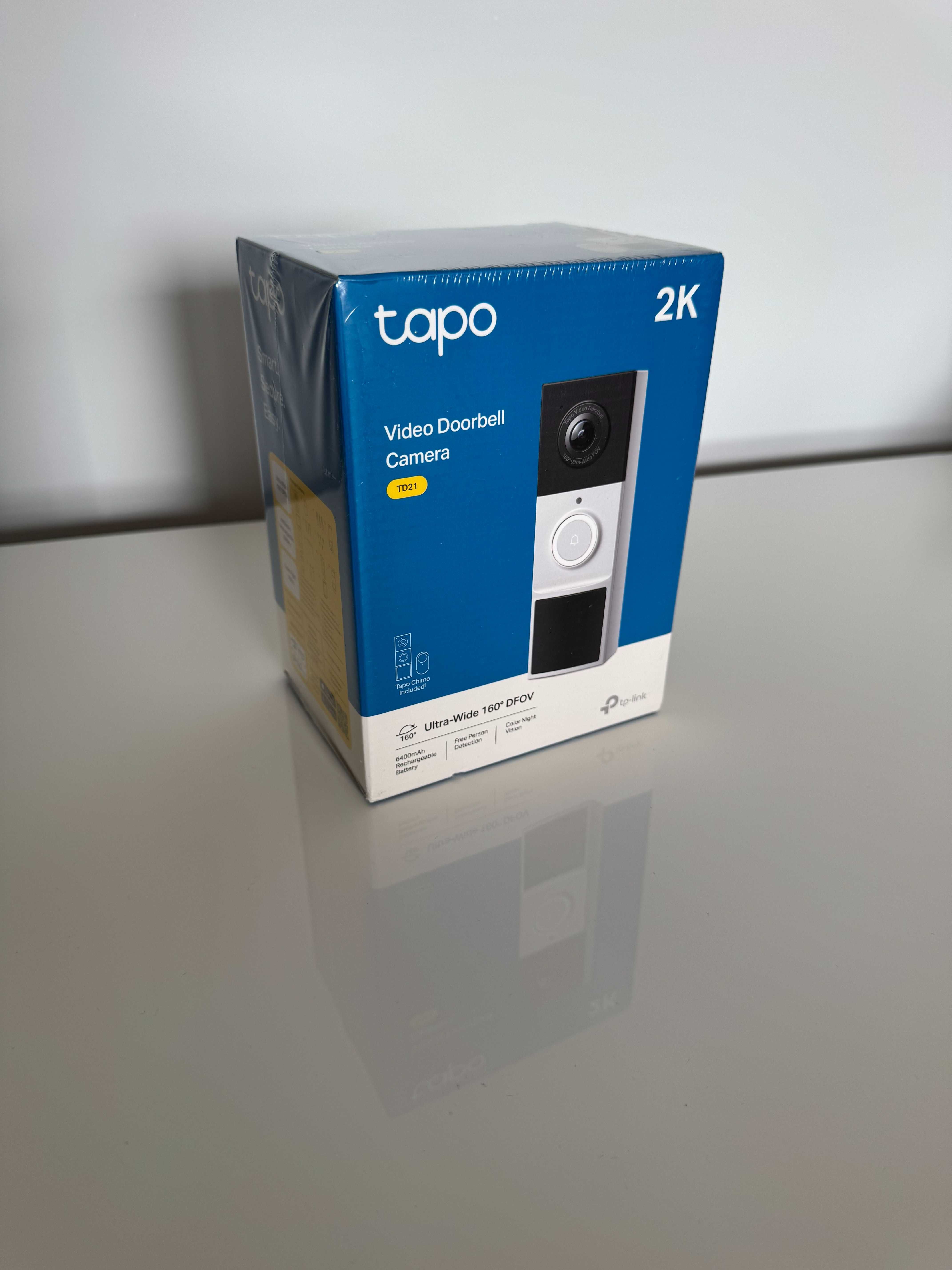 Tp-Link Wideodomofon Tapo TD21 2K z kamerą i dzwonkiem