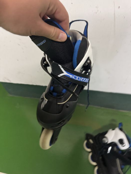 Patins em linha ajustáveis tamanho 32 a 35
