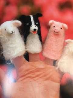 Książka Wool Toys & Friends - Needle Felting Book Laurie Sharp nowa