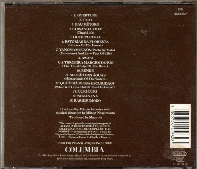 CD Milton Nascimento - Txai