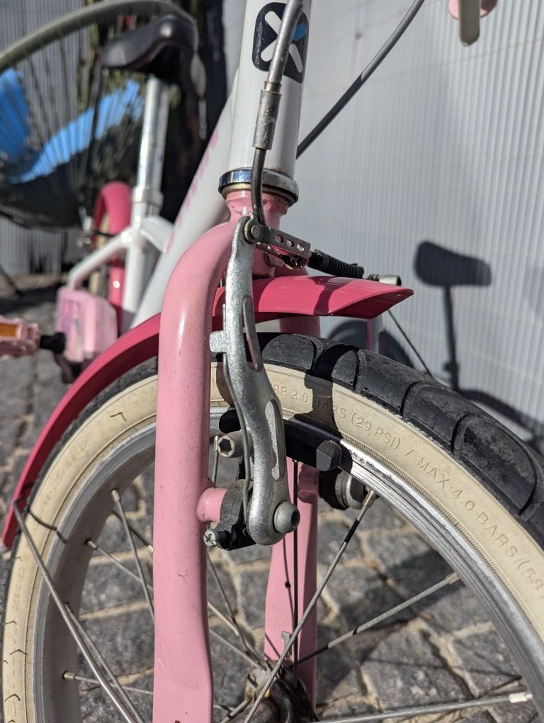 Bicicleta menina roda 16 BTWIN Doctor Girl 500