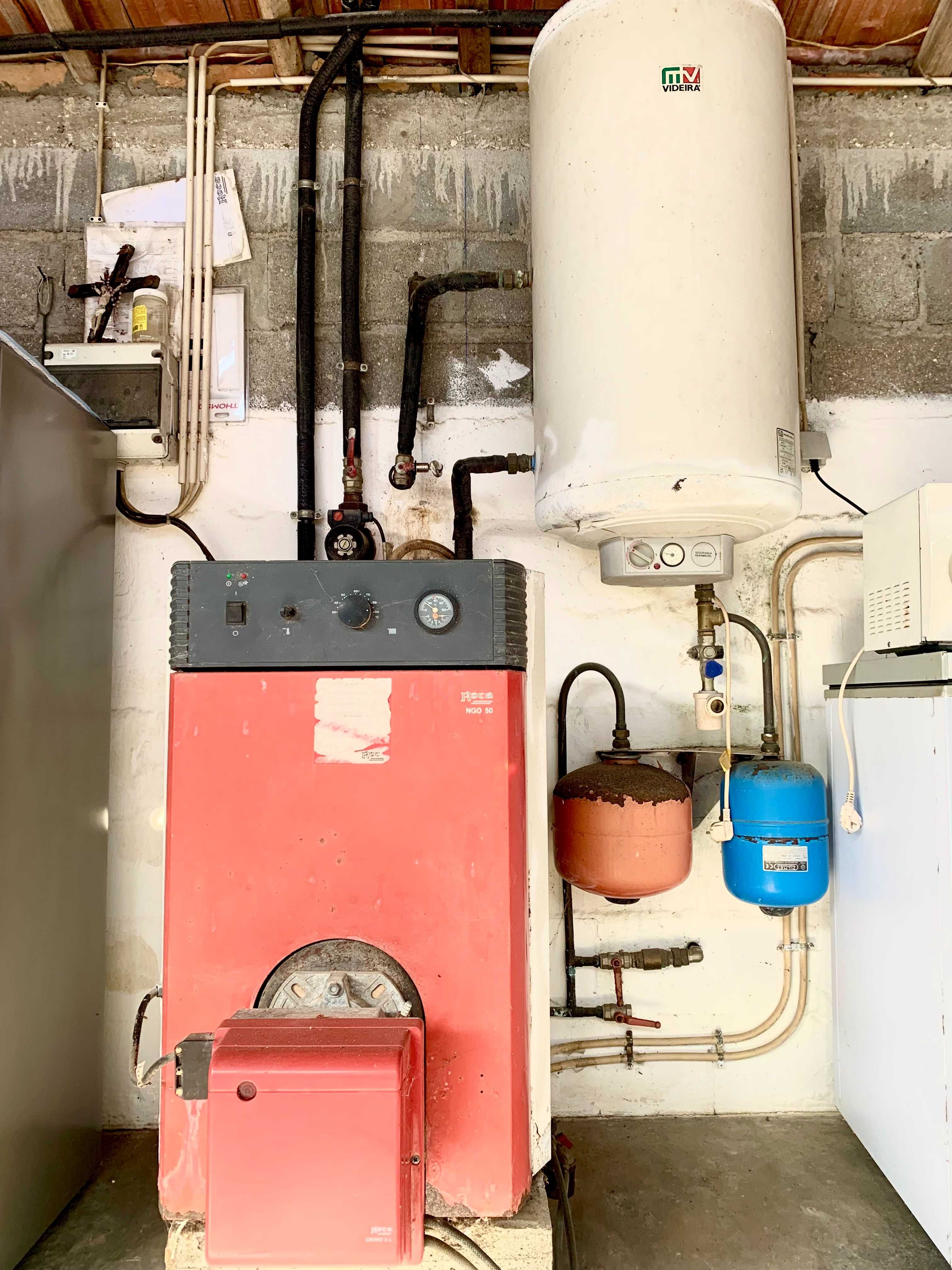 Caldeira de Aquecimento a Gasóleo + Cilindro