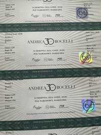 Koncert Warszawa Andrea Bocelli bilety trybuna