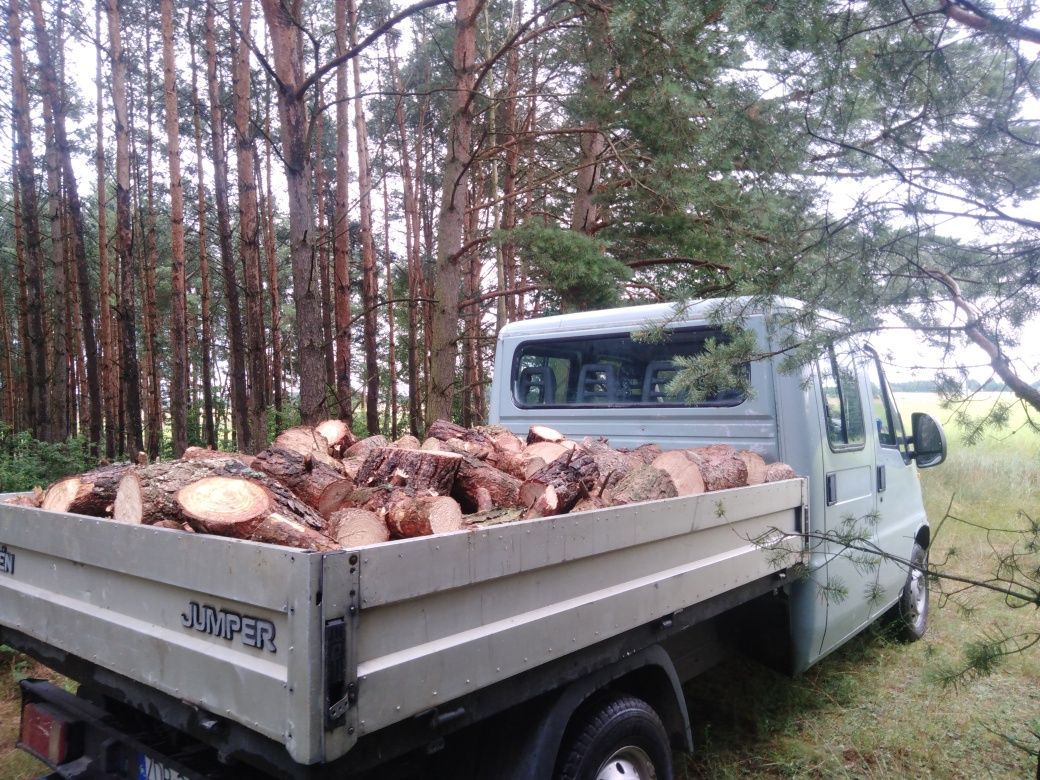 Drewno opałowe wałki drągowina drzewo