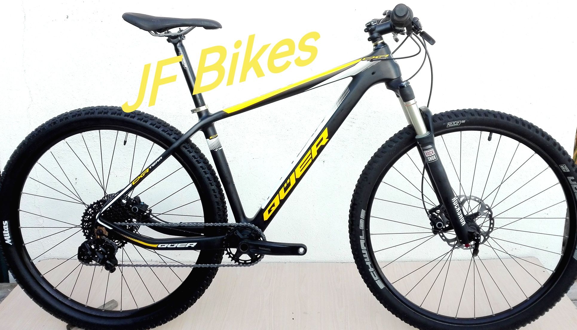 JF-Bikes DUAS Bicicletas Carbon Cube, Q'uer M