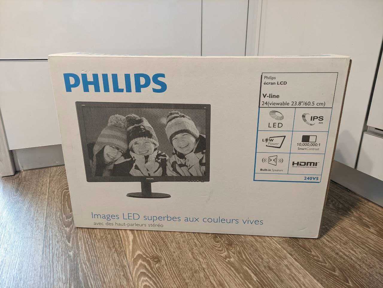 Продам монитор Монитор 23.8" Philips 240V5QDAB в идеальном состоянии