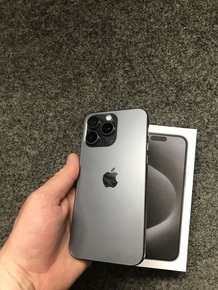 Iphone 15 Pro Max 256Gb Black Titanium Neverlock