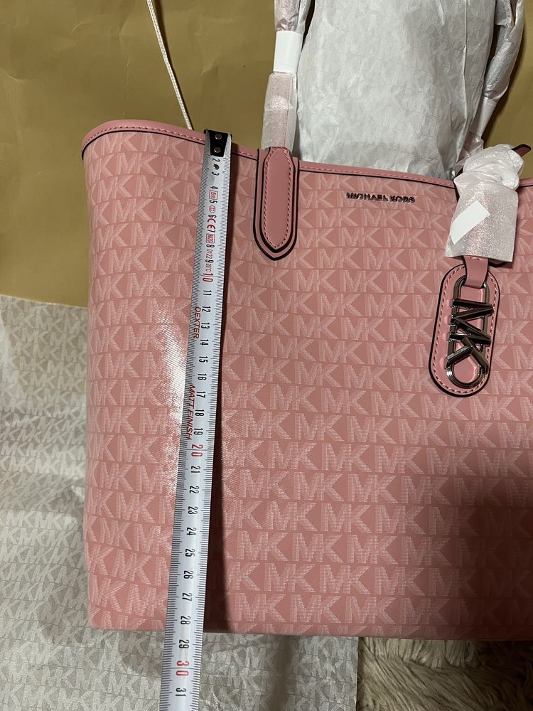 Michael Kors torebka torba duża Eliza monogram logowana z saszetka