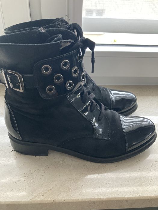 Botki Wojas 40 czarne