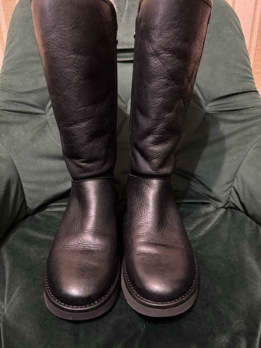 Шкіряні на овчині Ugg 38 розмір 24 см