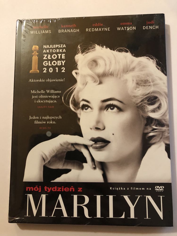 Płyta DVD Mój tydzień z Marilyn. oryginalnie opakowana. NOWA!