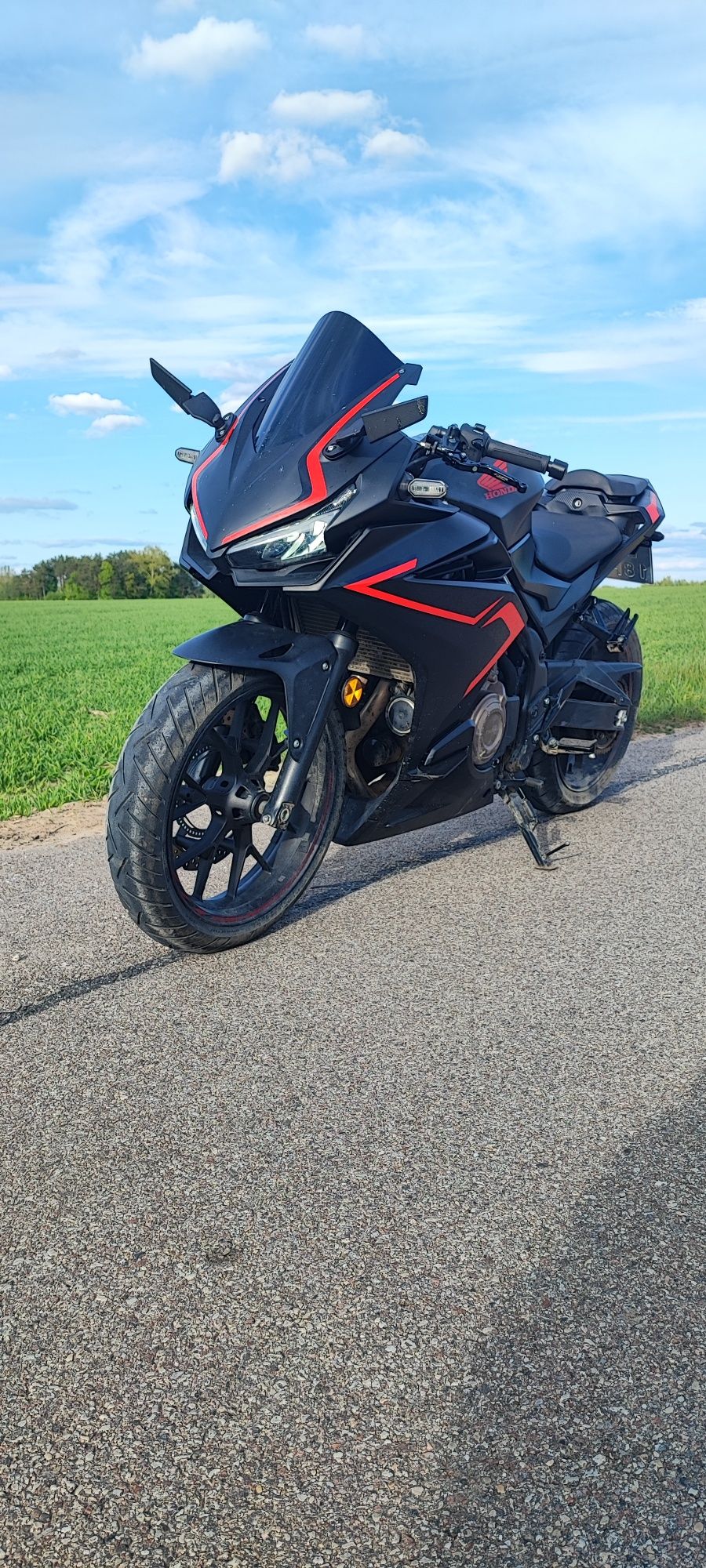 Honda CBR500R 2021r 3500km r7/cbr650/r6/zx6/gsx/mt07