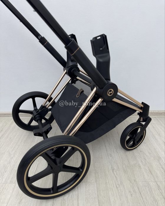 Cybex Priam 4.0 Rose Gold&Off White коляска Сайбекс Пріам 2025
