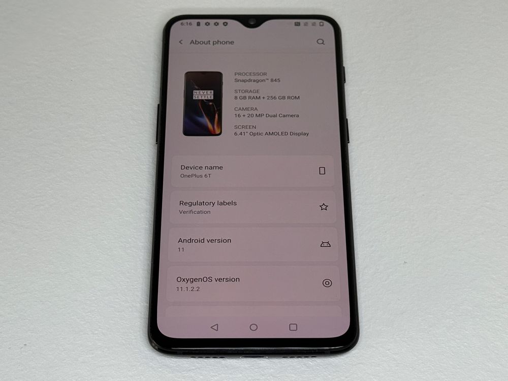 OnePlus 6T - 8GB/256GB - faktura VAT 23%