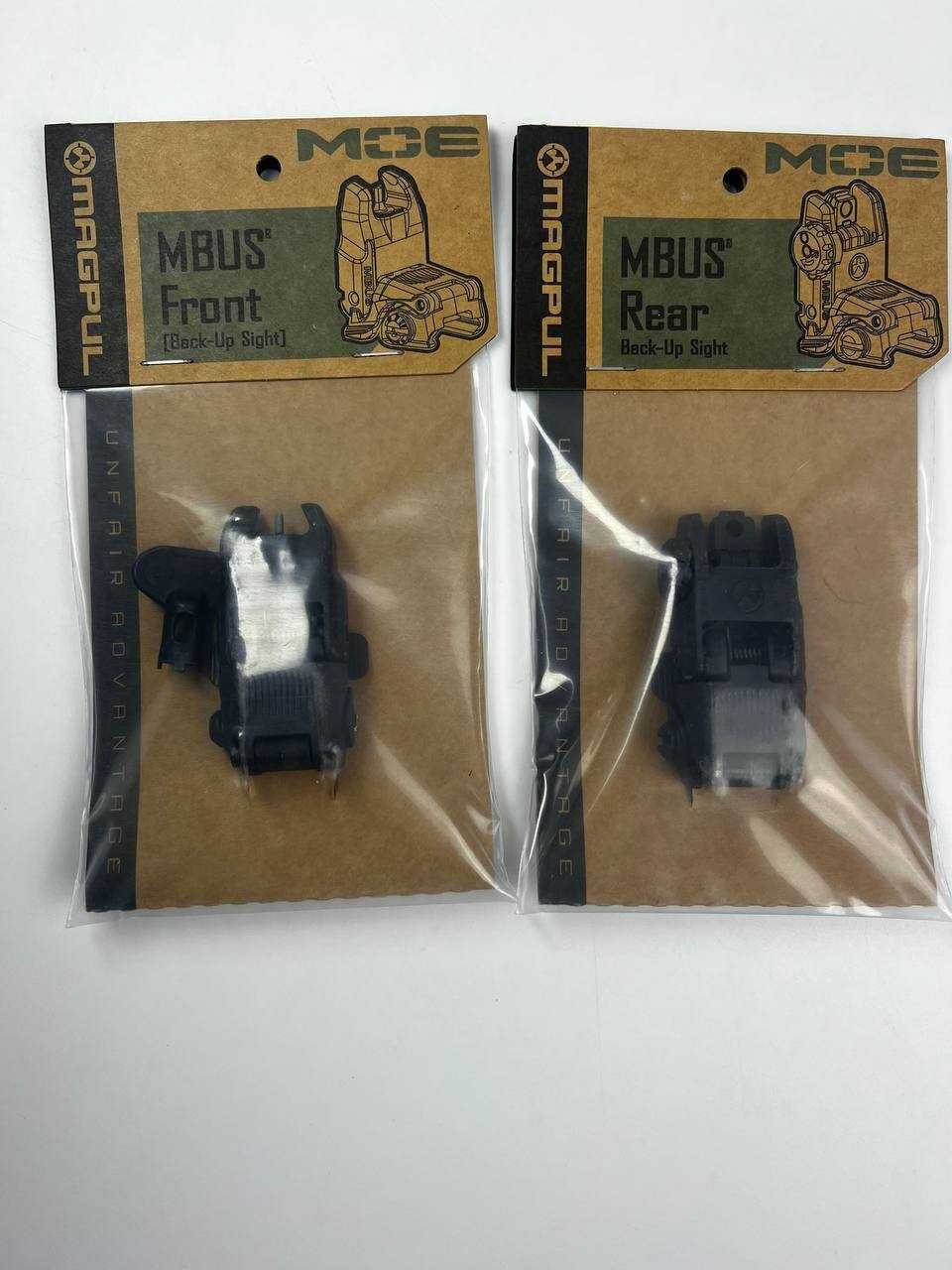 Целик и мушка складная Magpul MBUS MOE, Цвет: Чёрный