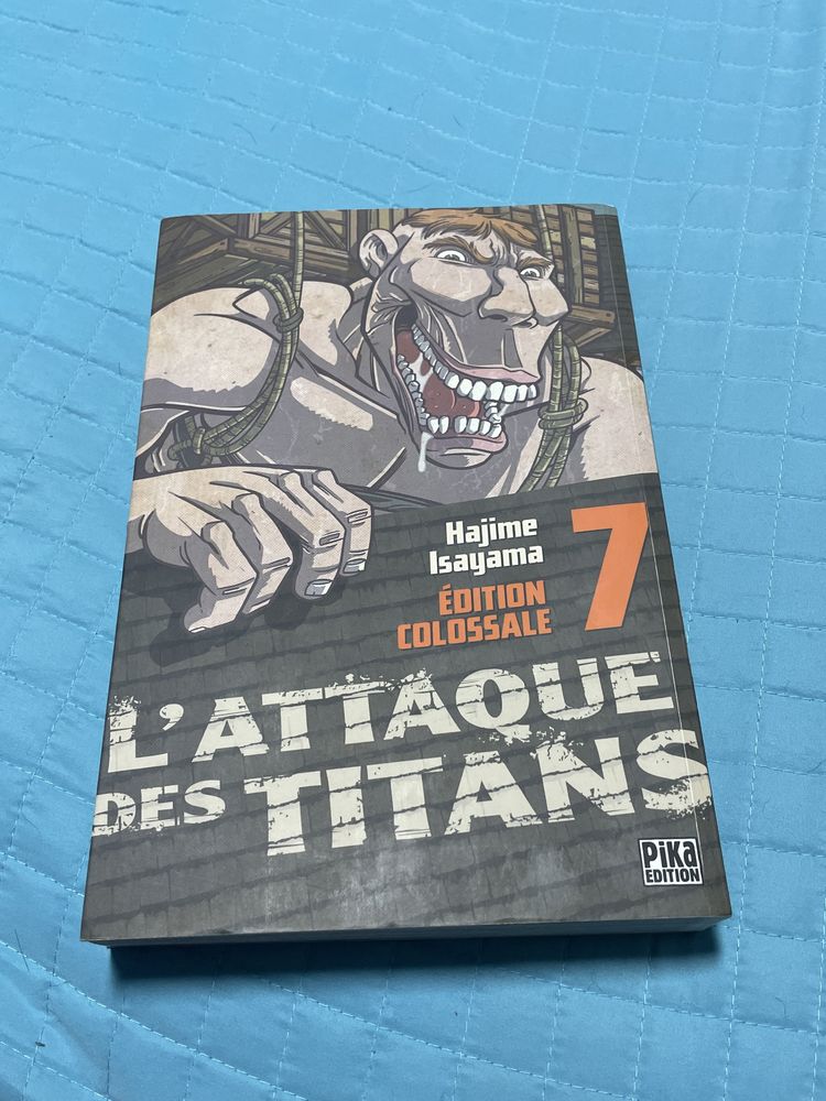 Hajime Isayama L'Attaque des Titans Edition Colossale T07