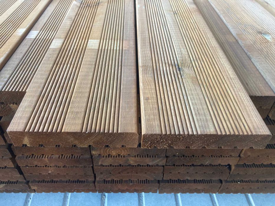 Deska Tarasowa Sosna Impregnowana Ciśnieniowo