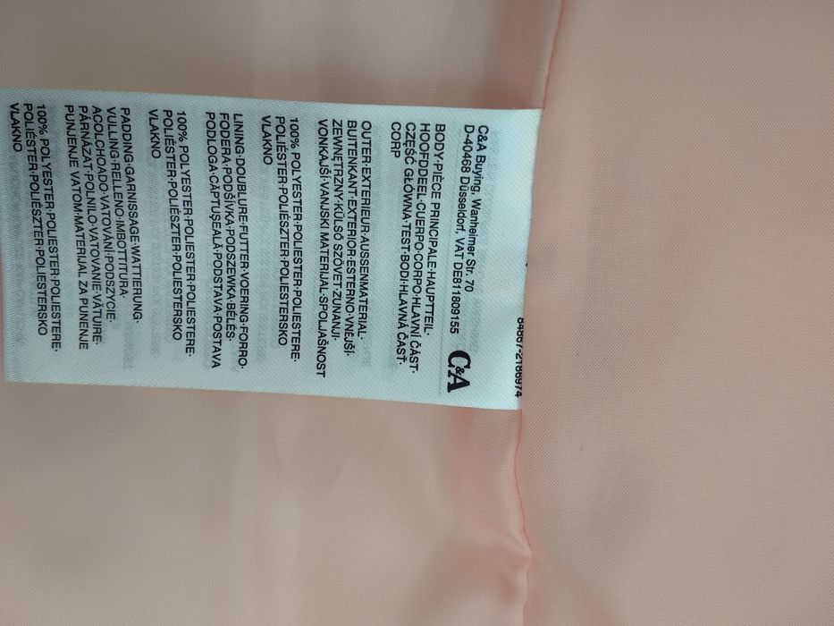 Casaco sem mangas criança impermeável