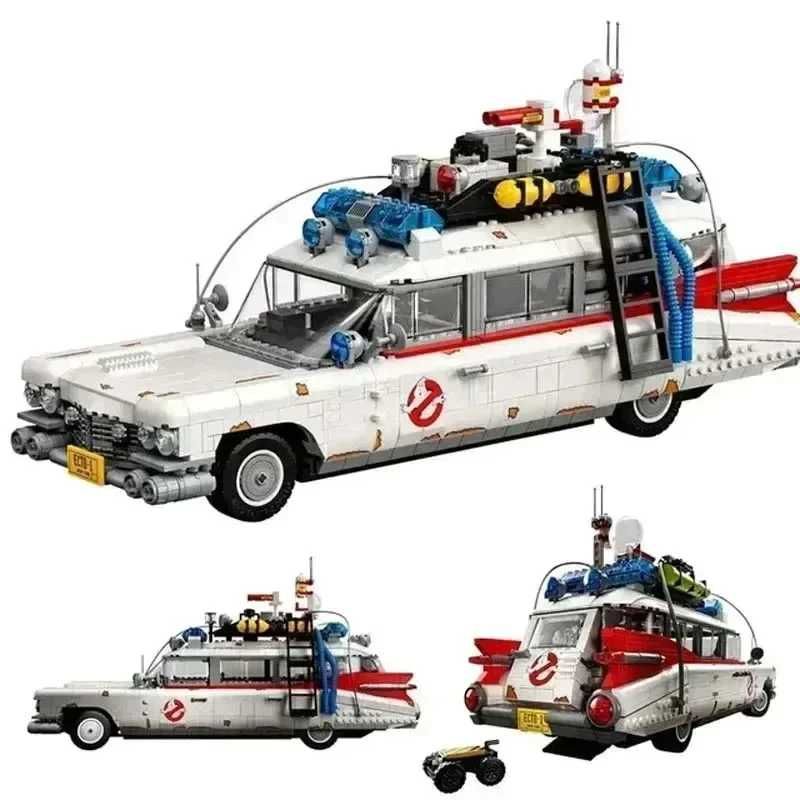 KLOCKI ECTO-1 Pogromców duchów, zestaw wzór 10274. 2352 elementy NOWY!