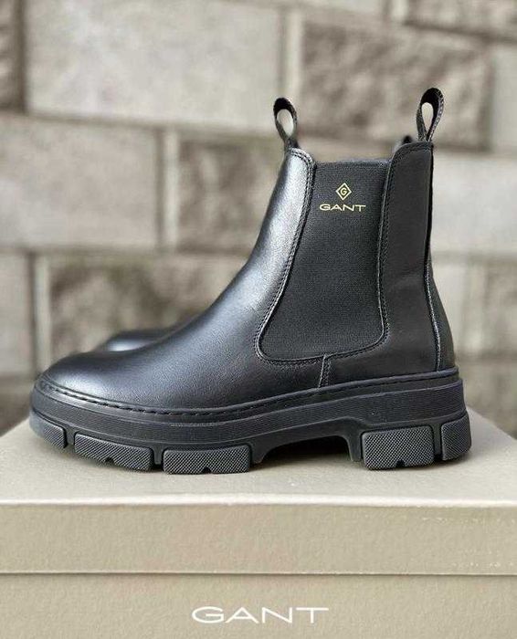 Круті, неймовірно стильні та комфортні черевики челсі gant швеція/сша