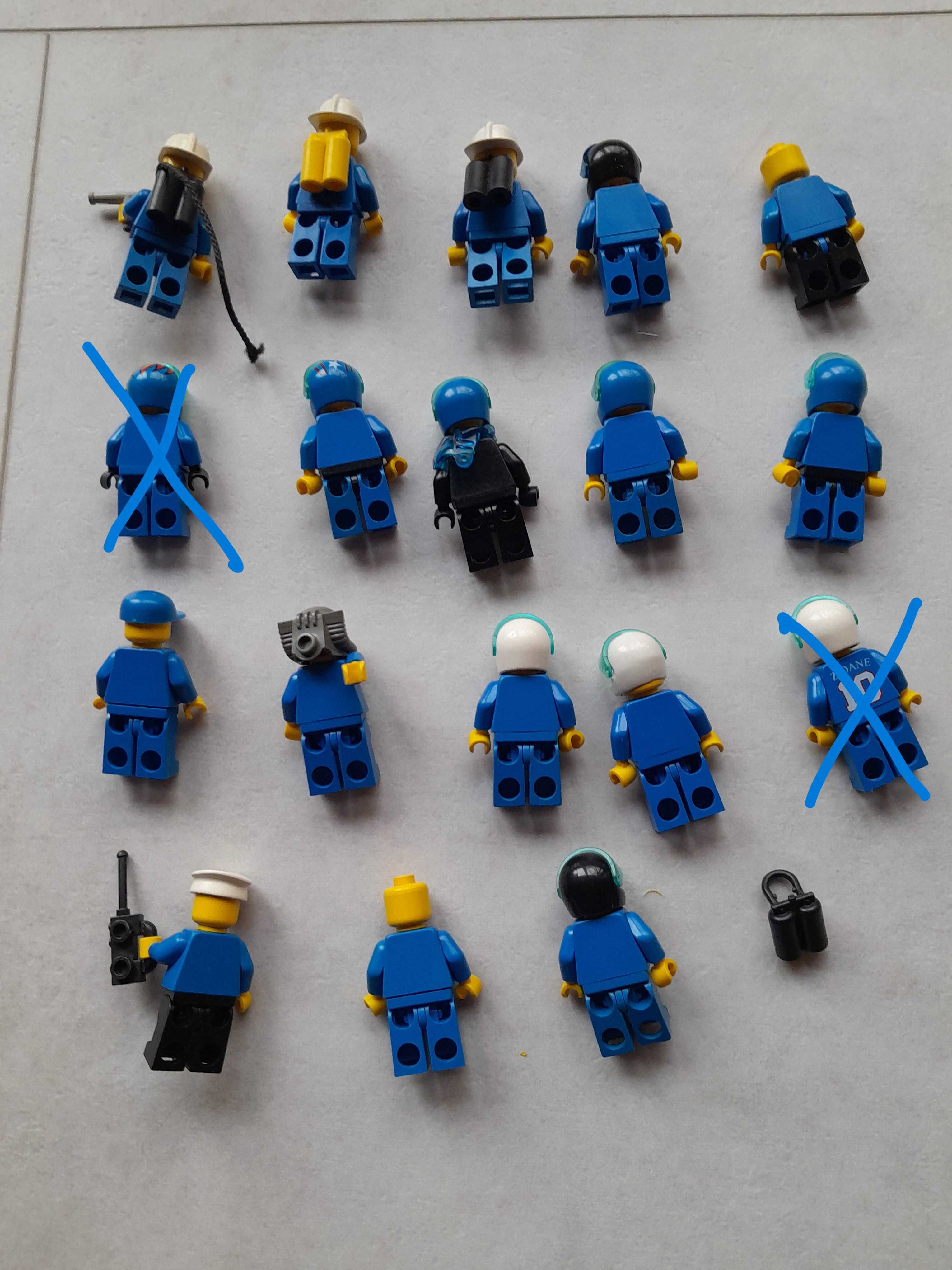 Stare figurki LEGO zestaw 16 sztuk mix