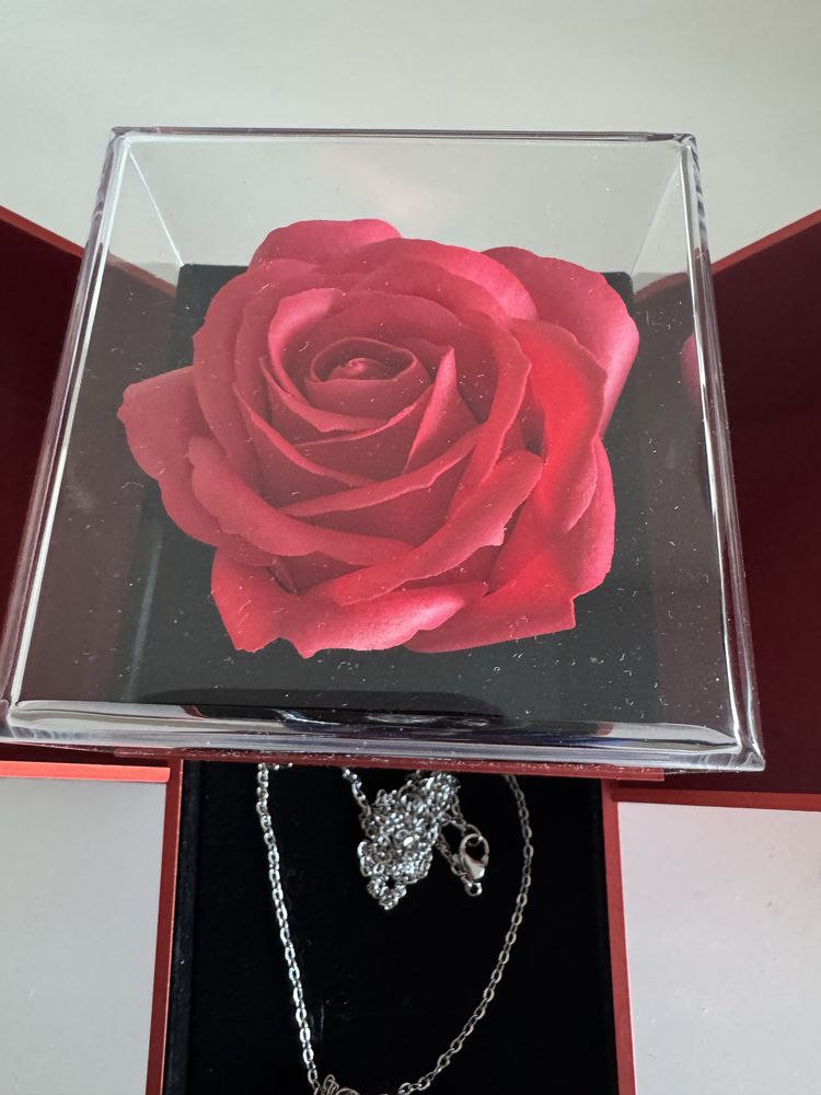 Fio Prata com rosa!