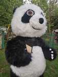 Panda misiek dmuchany duży biały miś