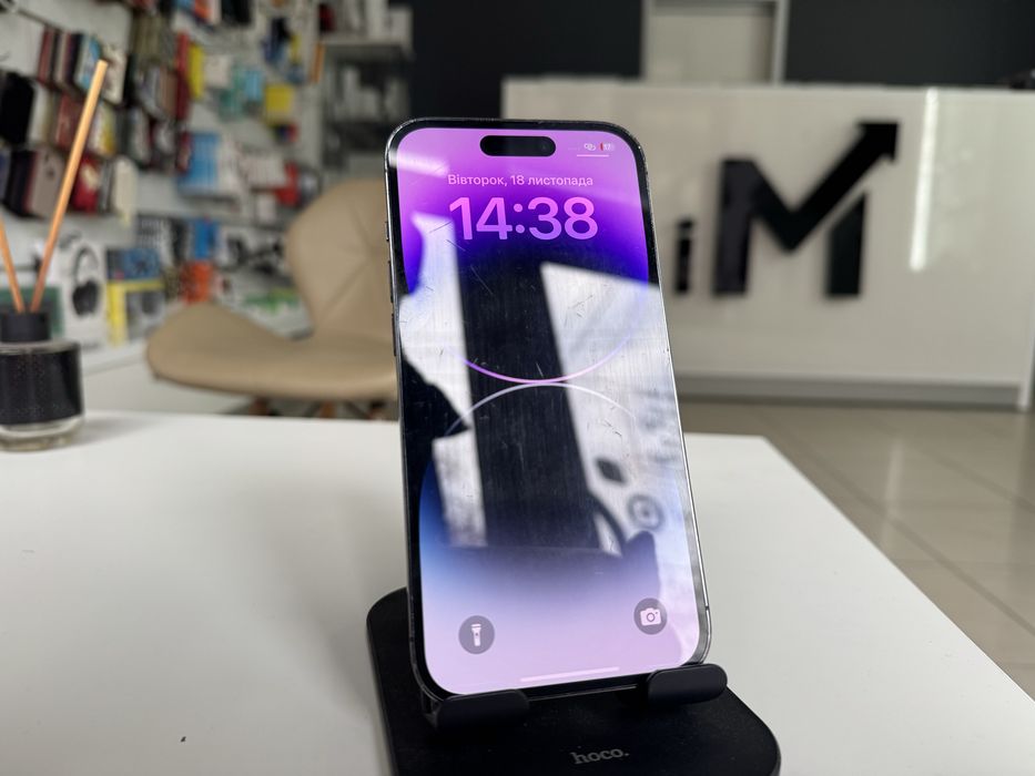 iPhone 14 Pro 256Gb Purple Neverlock Фізична сім, все працює 490€