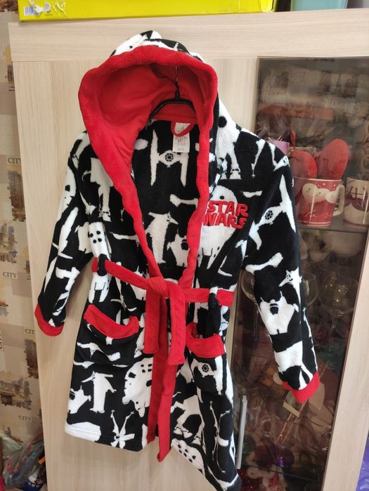 Халат-комбинезон-толстовка диснеевский флисовый унисекс