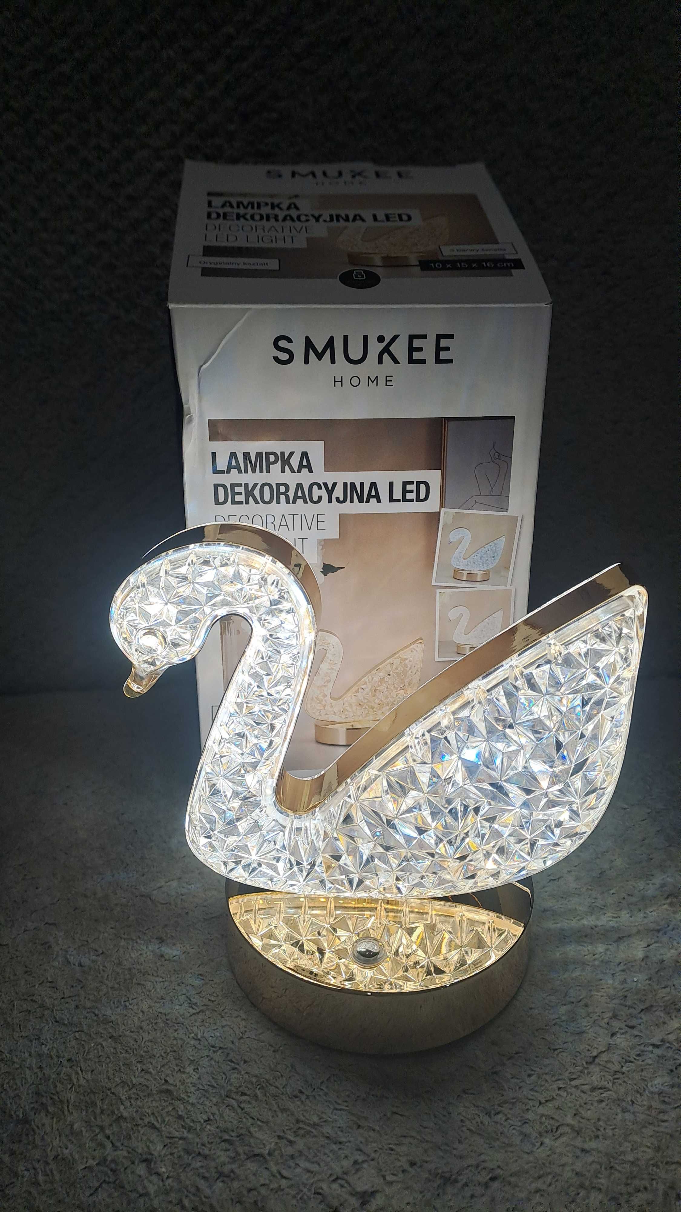 Smukee Lampka dekoracyjna LED ŁABĘDŹ
