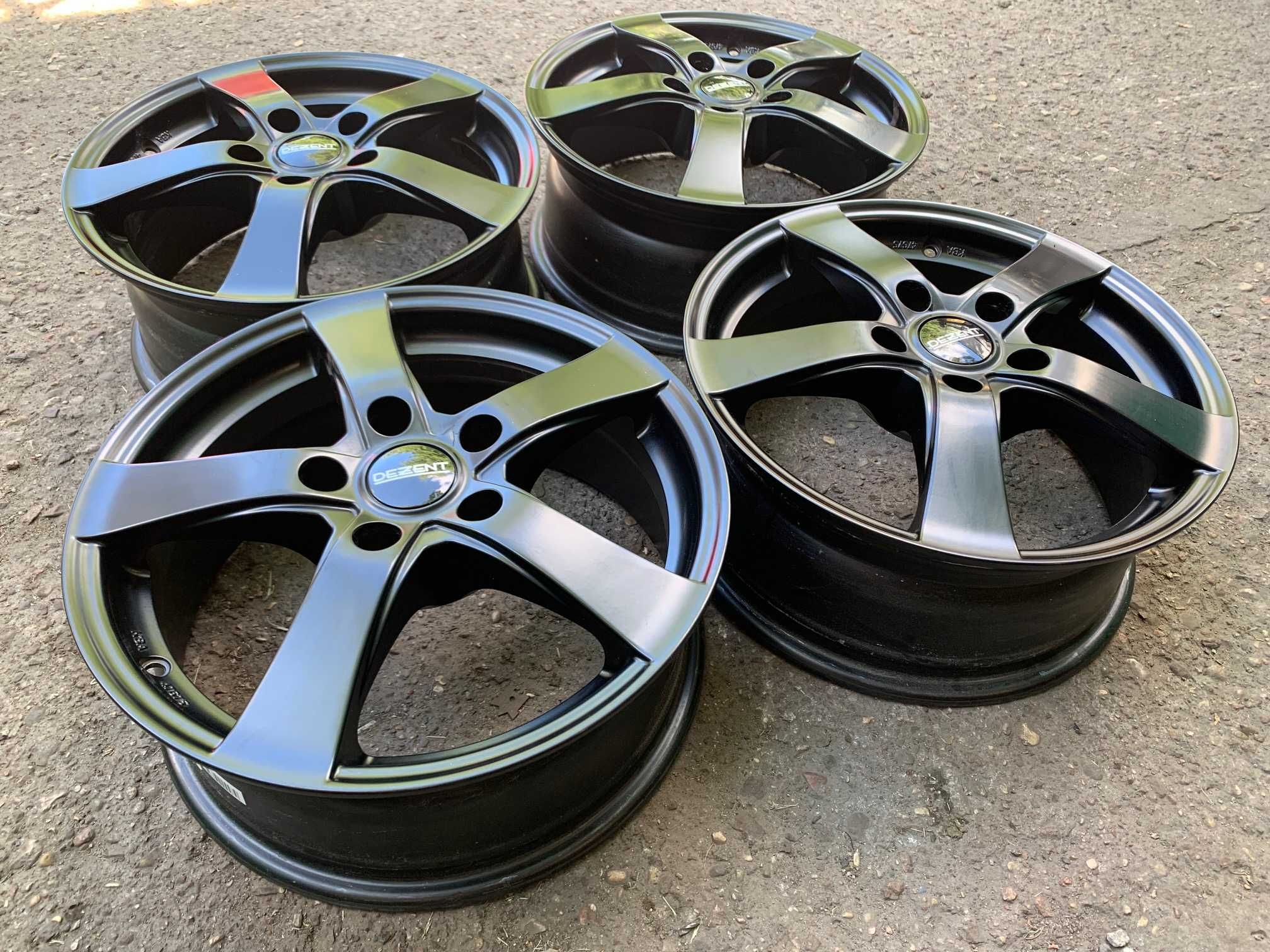 4x felgi DEZENT RE dark 16x6,5 roz. 5x114,3 ET 48 CEE'D DUSTER SX4 i30