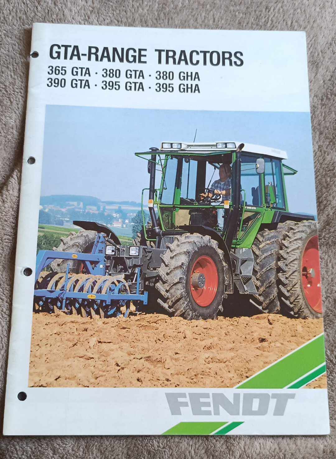 Prospekt reklamowy Fendt GTA (Zetor .ursus )