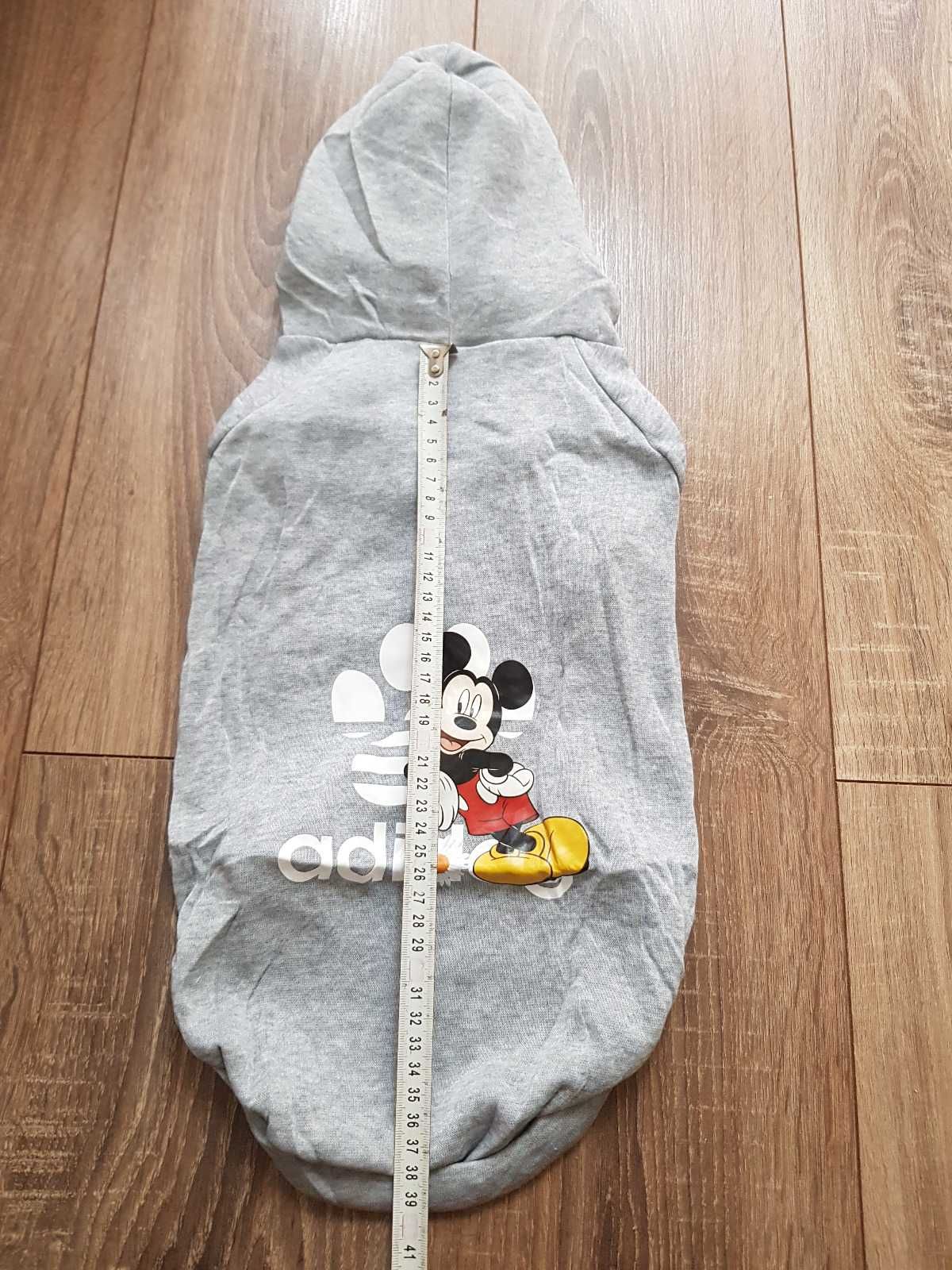 Szara bluza  dla psa Myszka Miki Mickey Mouse Adidog Disney XL