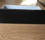 2 Gavetas ikea preto lacado