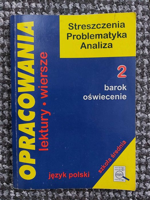 Język polski - Szkoła średnia liceum technikum matura