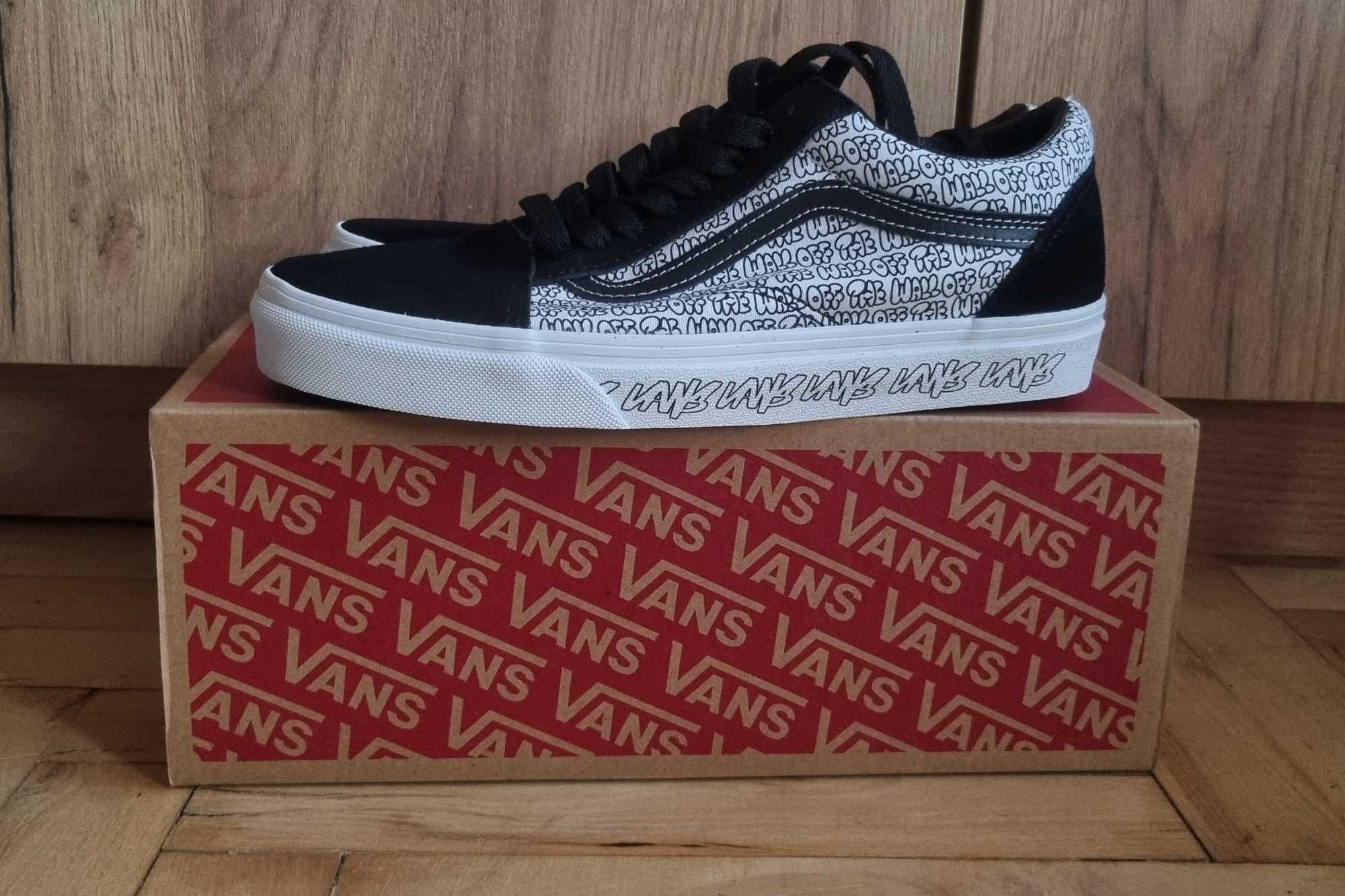 Vans Ols Skool czarno białe