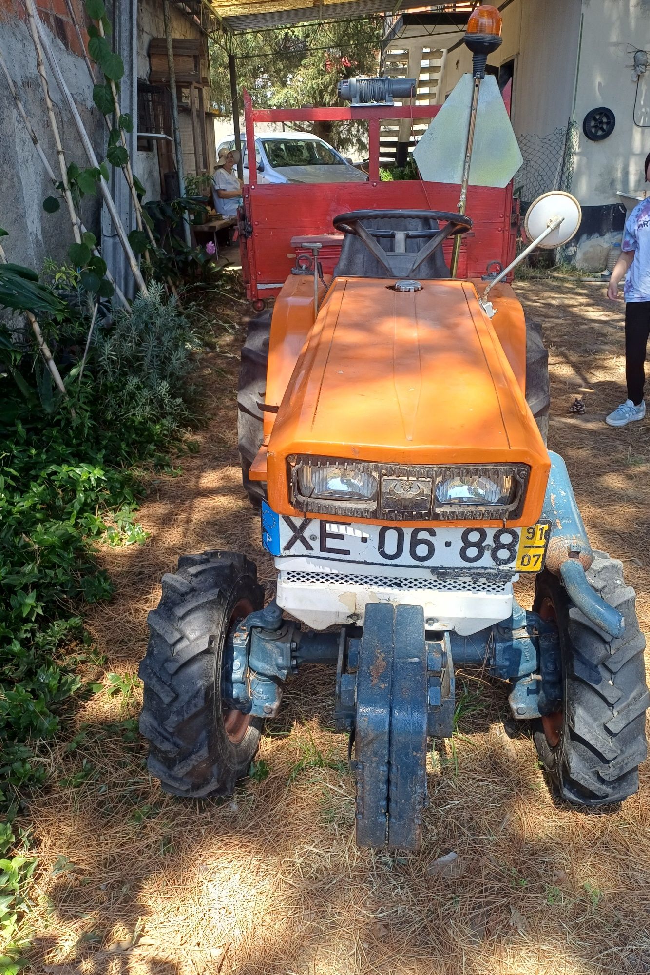 Tractor agrícola