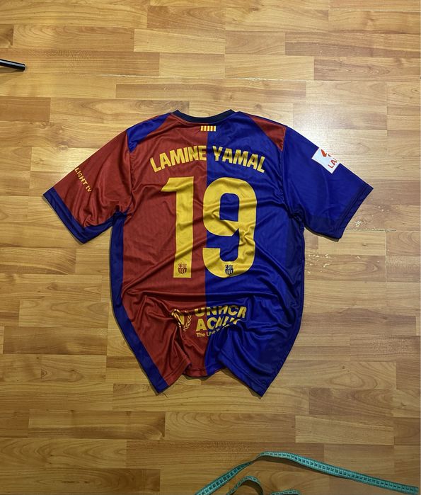(L) LAMINE YAMAL спортивная футболка jersey BARCELONA Nike Dri Fit