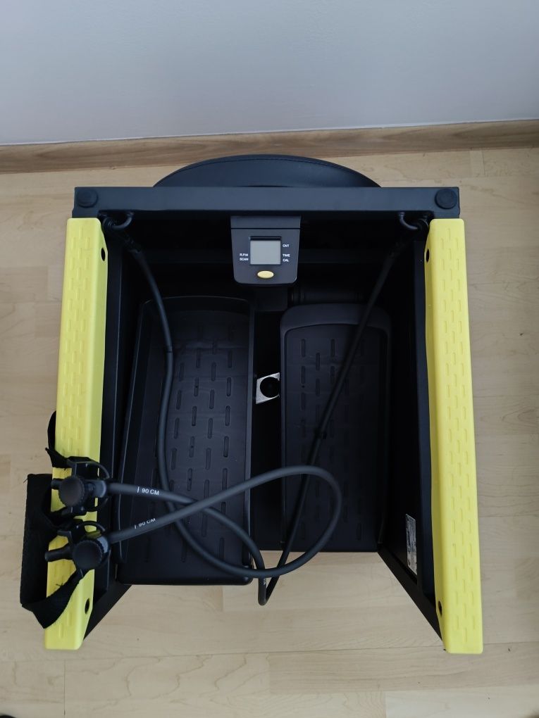 Stepper kostka fitness CUBE skrzynia pufa pompki dipy 5w1